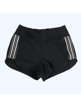 Athleta Ascender Athletic Active Running Shorts Black Size 10